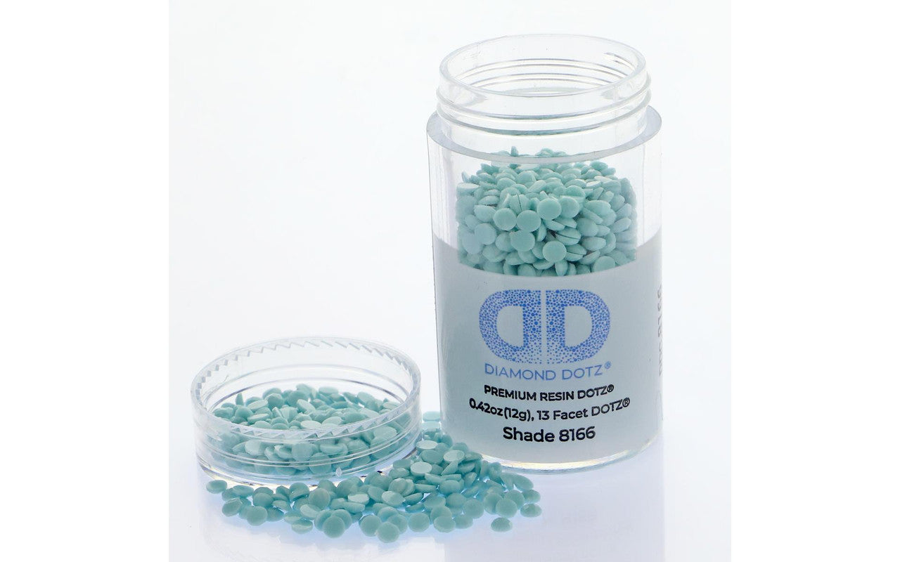 Diamante Dotz Gemas de estilo libre 2,8 mm 12 g Piedra azul 8166